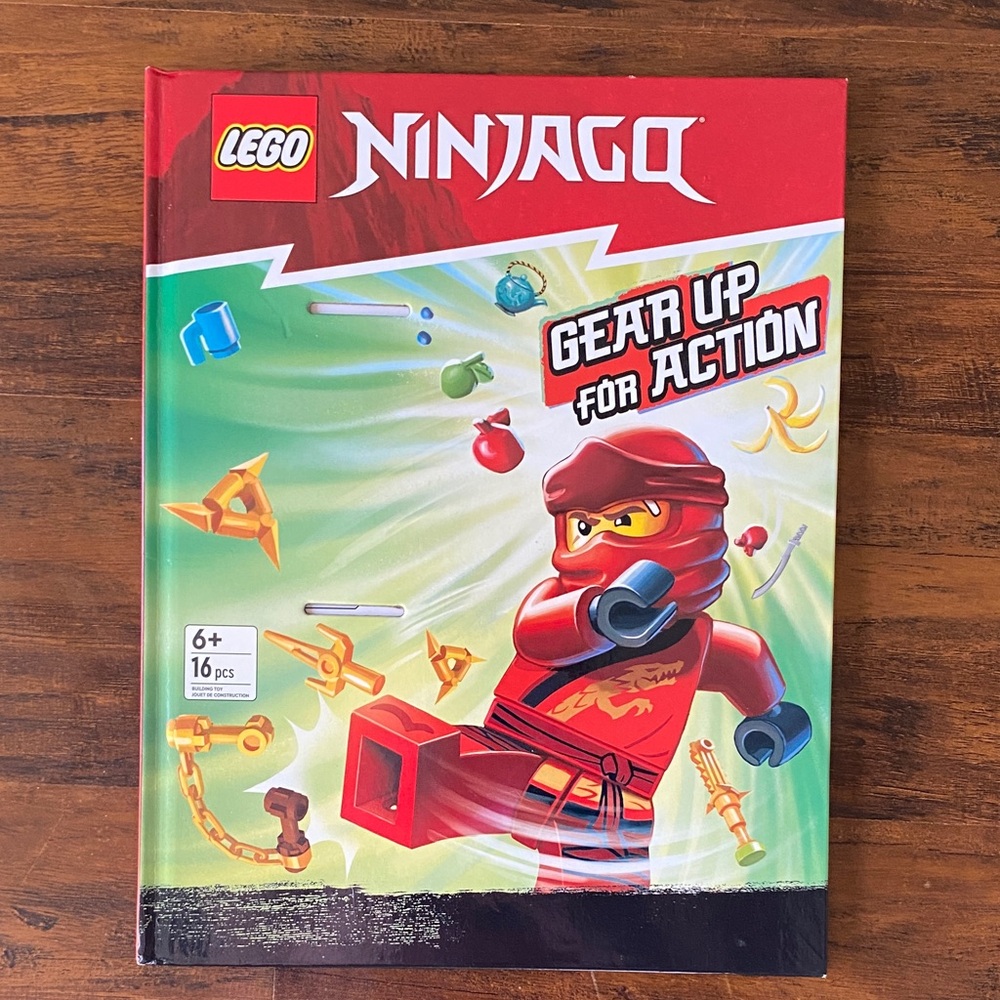 5/$10 Kids Picture Book | LEGO Ninjago Gear Up for Action